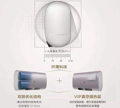 A.O.史密斯速熱電熱水器 至薄新風(fēng)尚，重塑冷熱水系統(tǒng)體驗